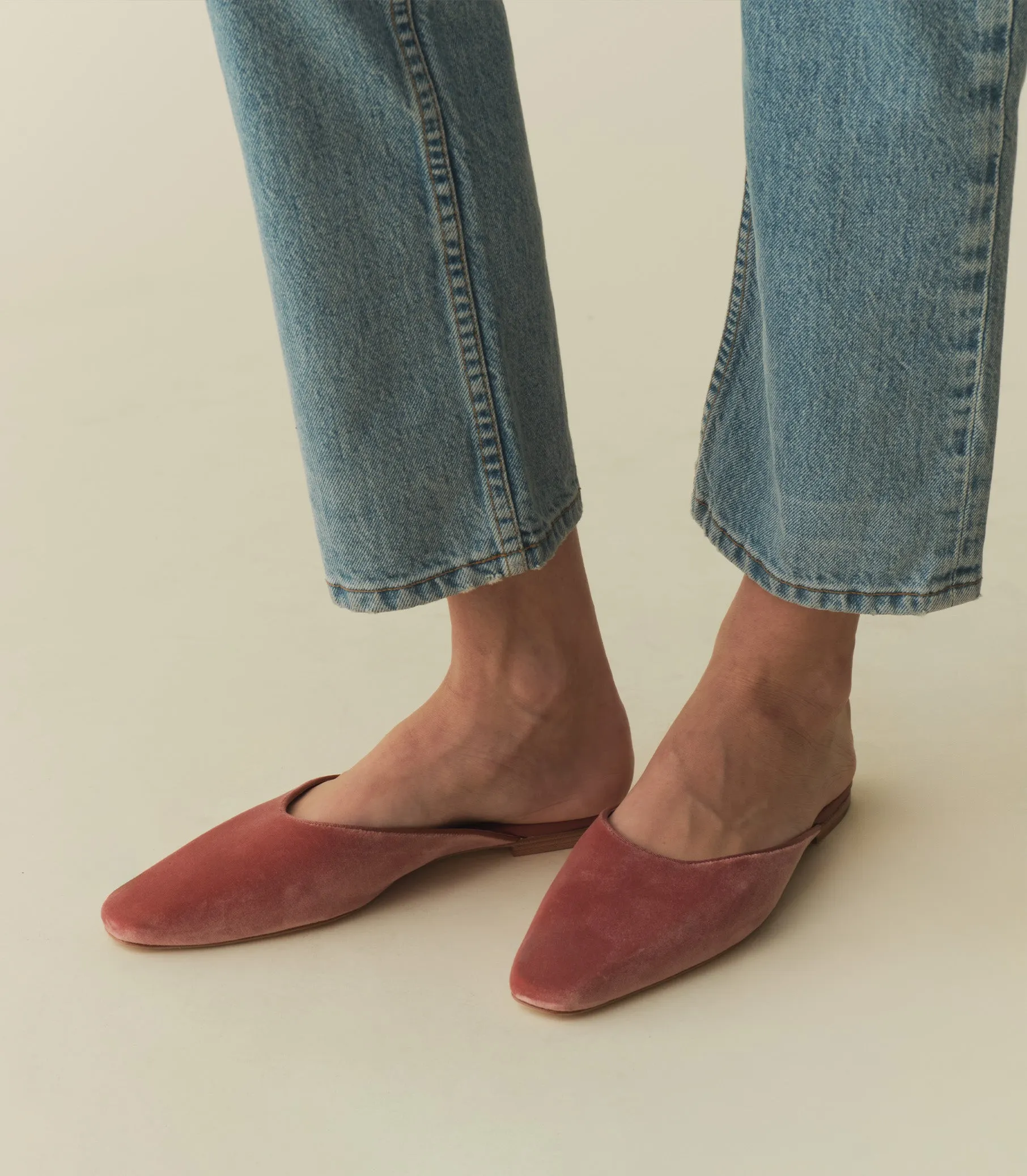 WREN MULE -- BLUSH sold by Doen product image thumbnail 3