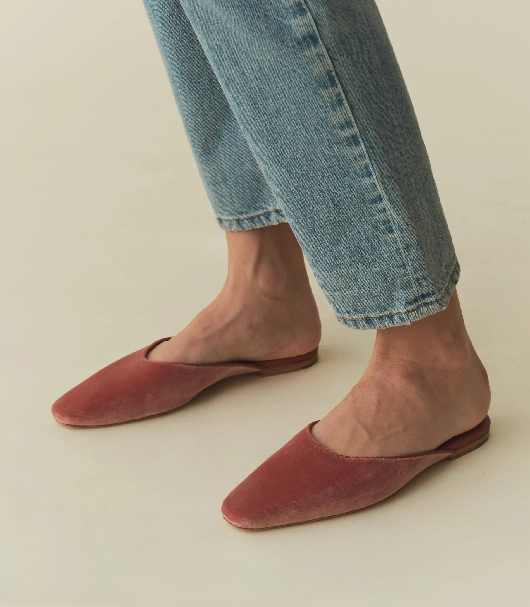 WREN MULE -- BLUSH sold by Doen product image thumbnail 2