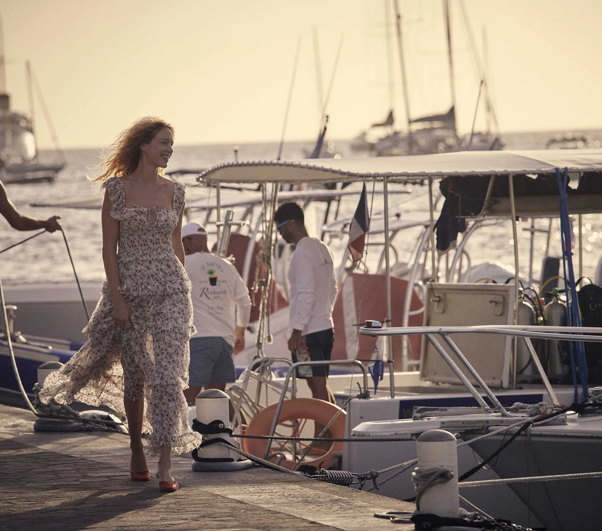 HMD -- PERIDOT DRESS -- MARGUERITE FLORAL sold by Doen product image thumbnail 2