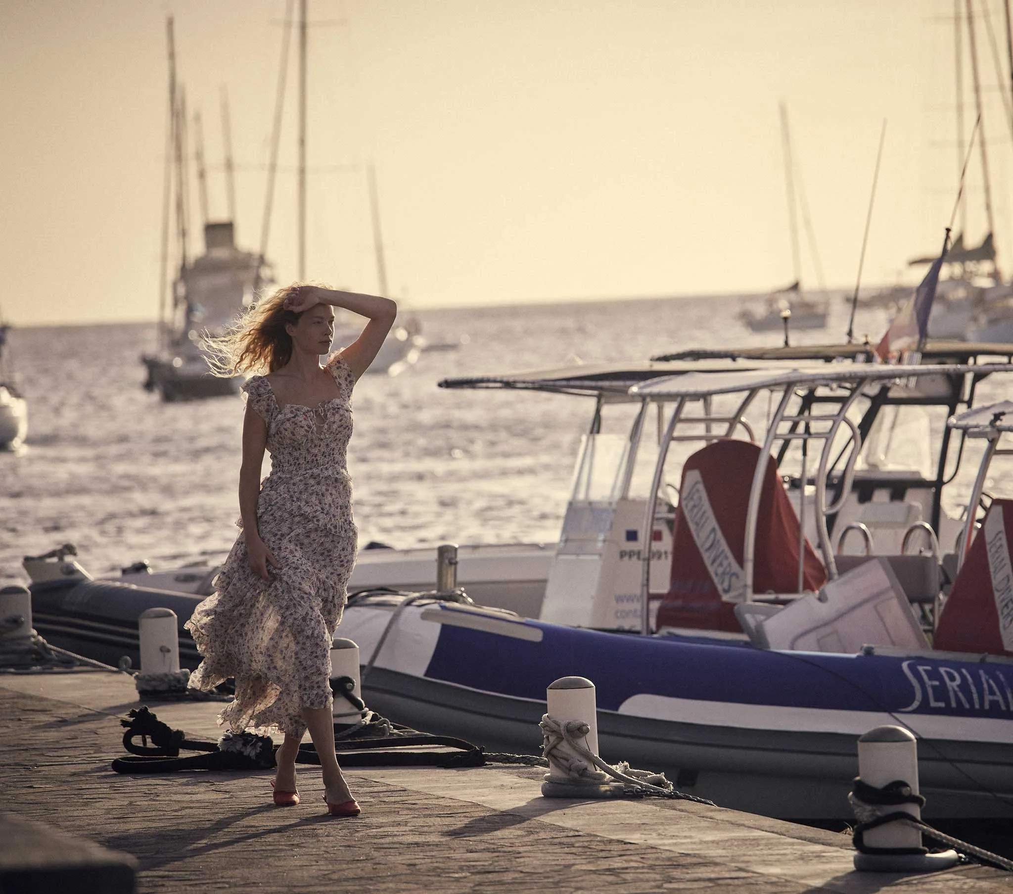 HMD -- PERIDOT DRESS -- MARGUERITE FLORAL sold by Doen product image thumbnail 3