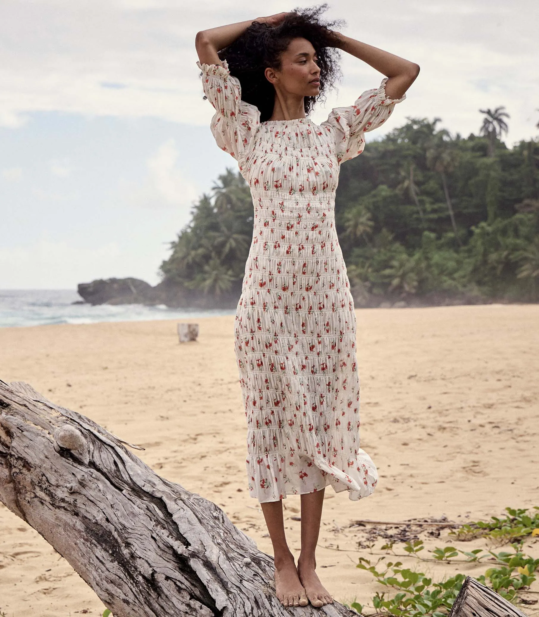 ROXANNE DRESS -- SWEET ABELIA sold by Doen product image thumbnail 4