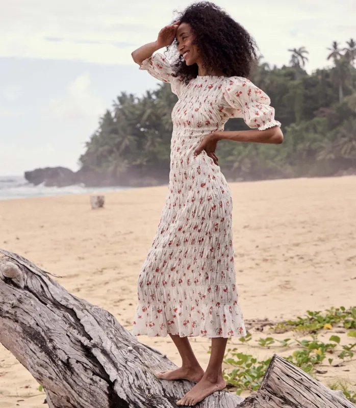 ROXANNE DRESS -- SWEET ABELIA sold by Doen