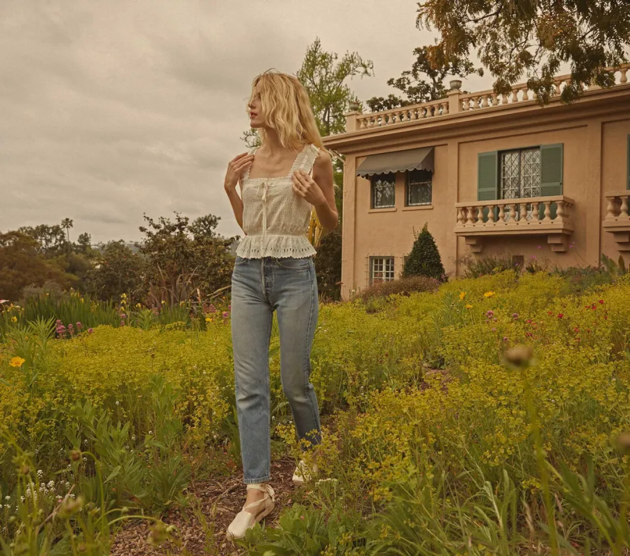 HMD -- GAIA TOP -- SALT sold by Doen