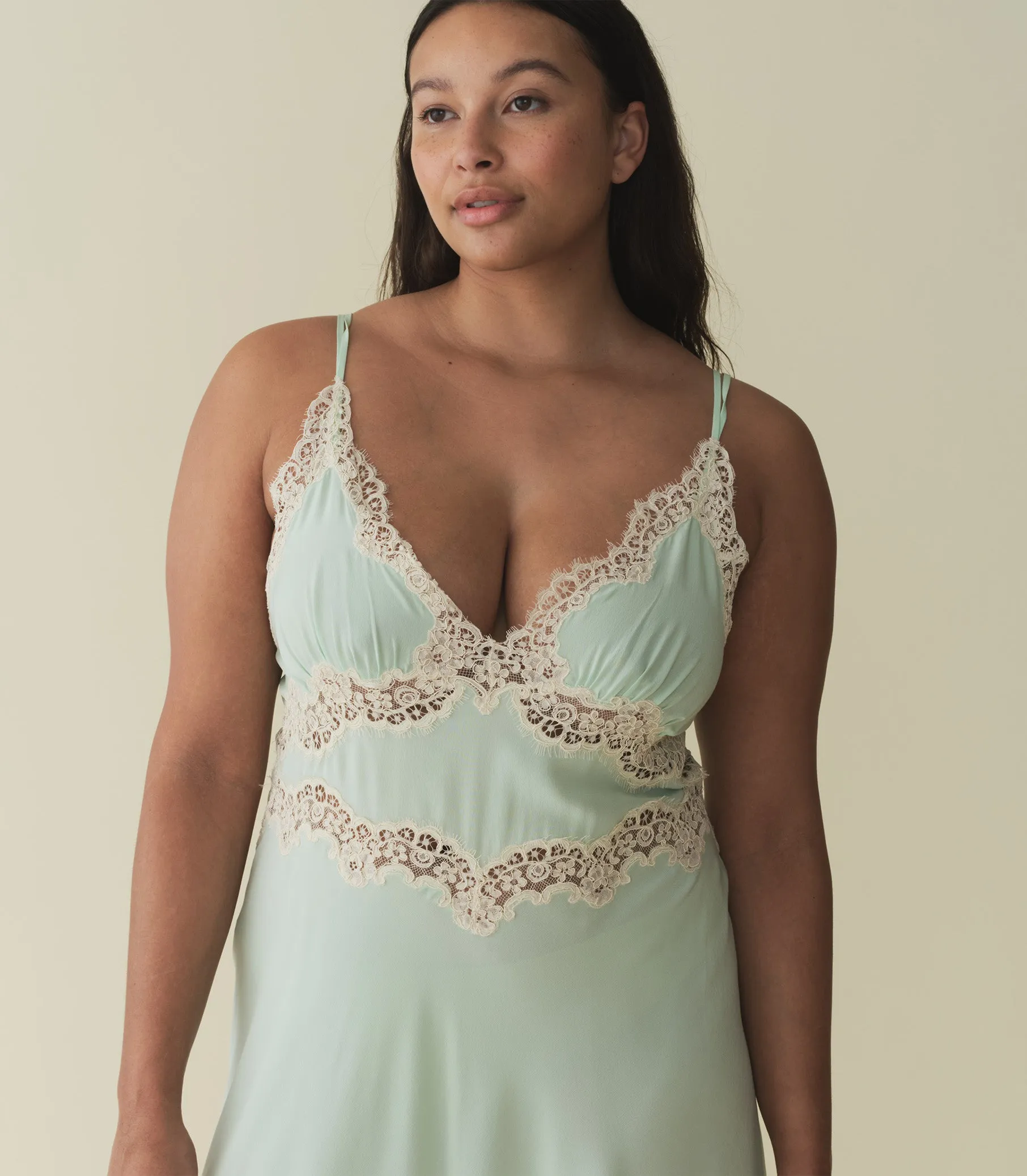 VENUS DRESS -- CREME DE MENTHE sold by Doen product image thumbnail 3