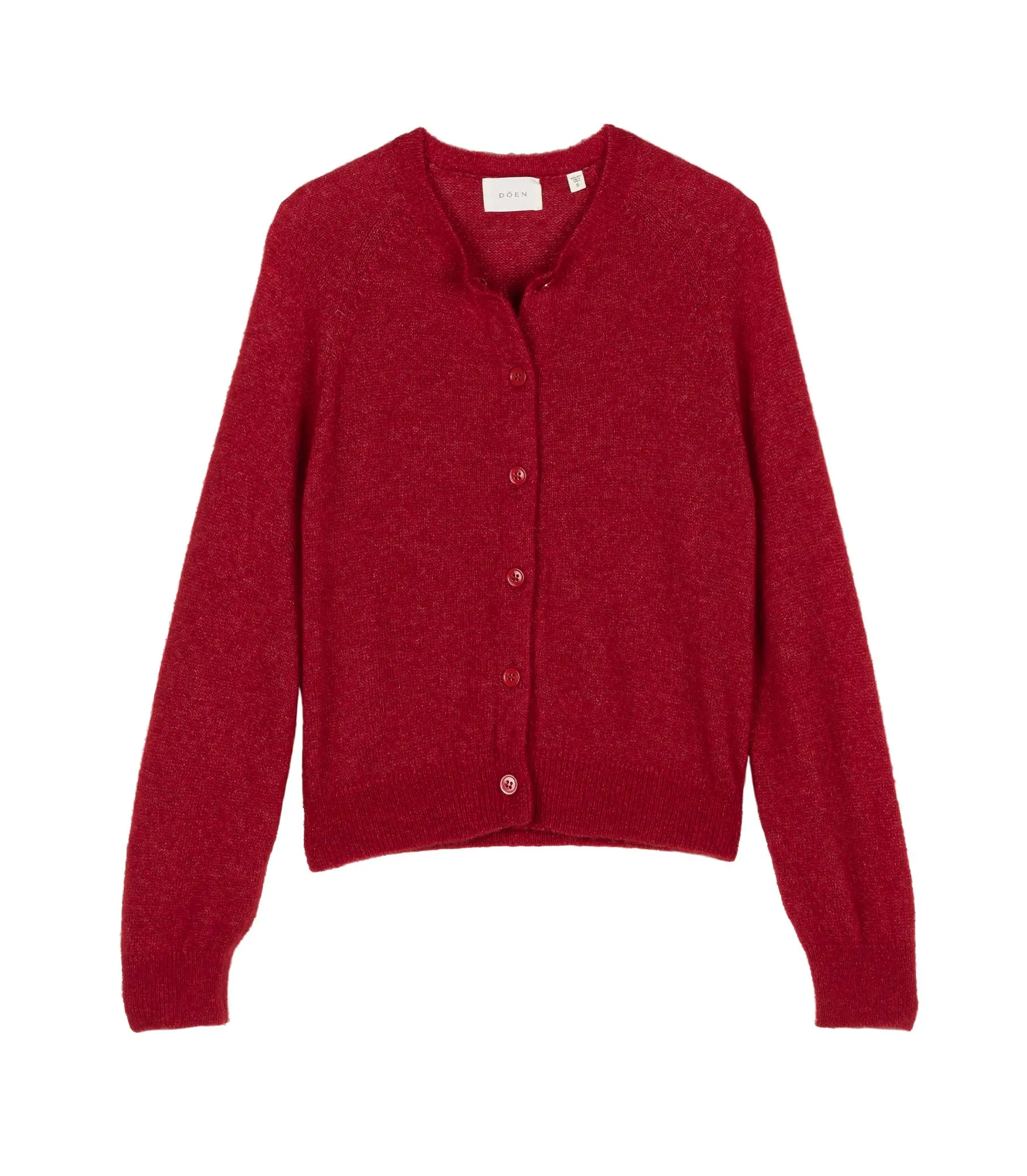 PETRA CARDIGAN -- CERISE sold by Doen product image thumbnail 4