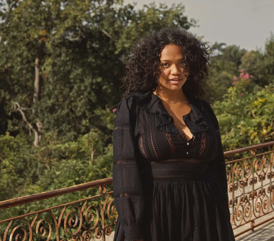 HMD -- MARLA DRESS -- BLACK sold by Doen