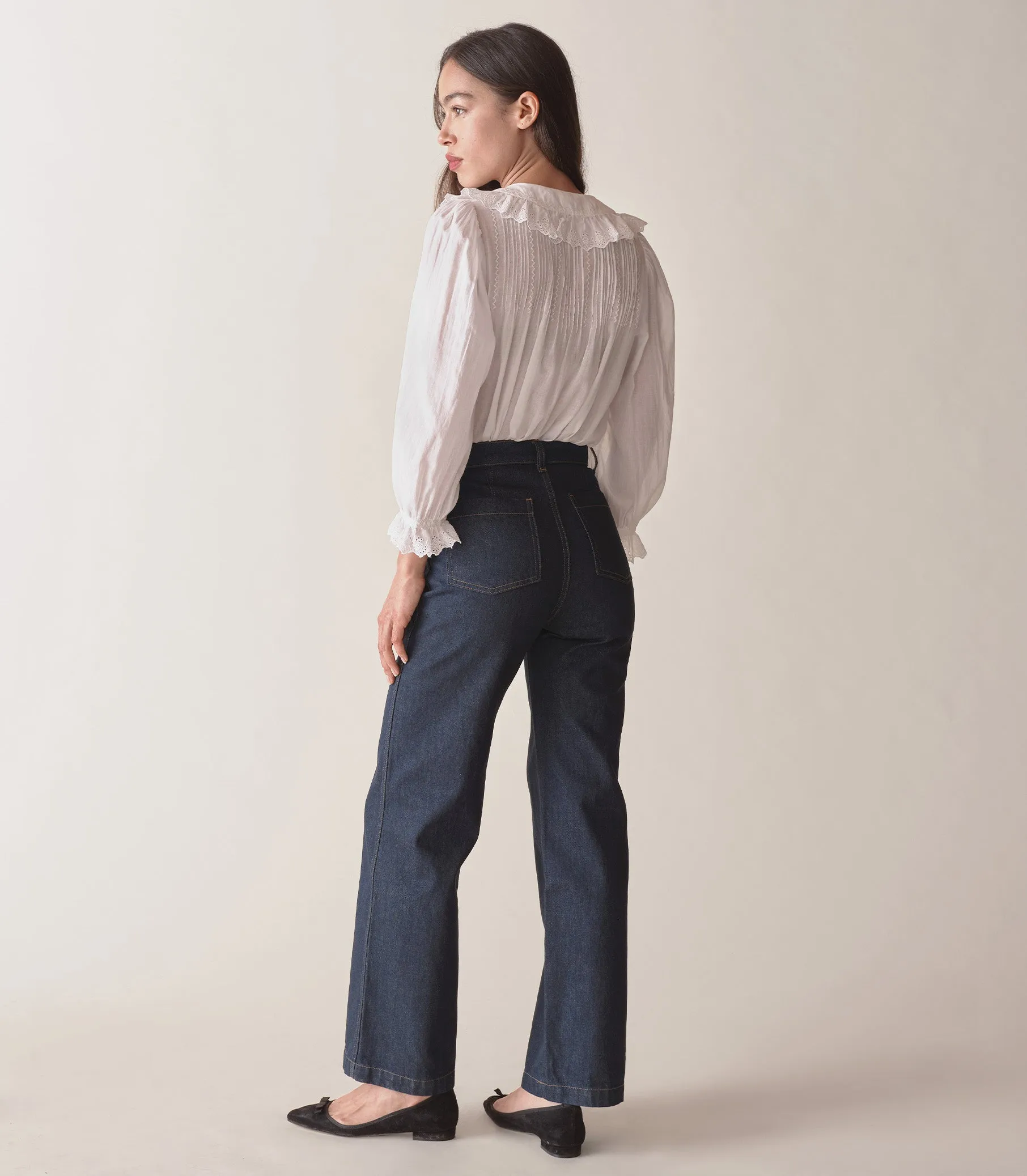 HELENE TOP -- SALT sold by Doen product image thumbnail 5