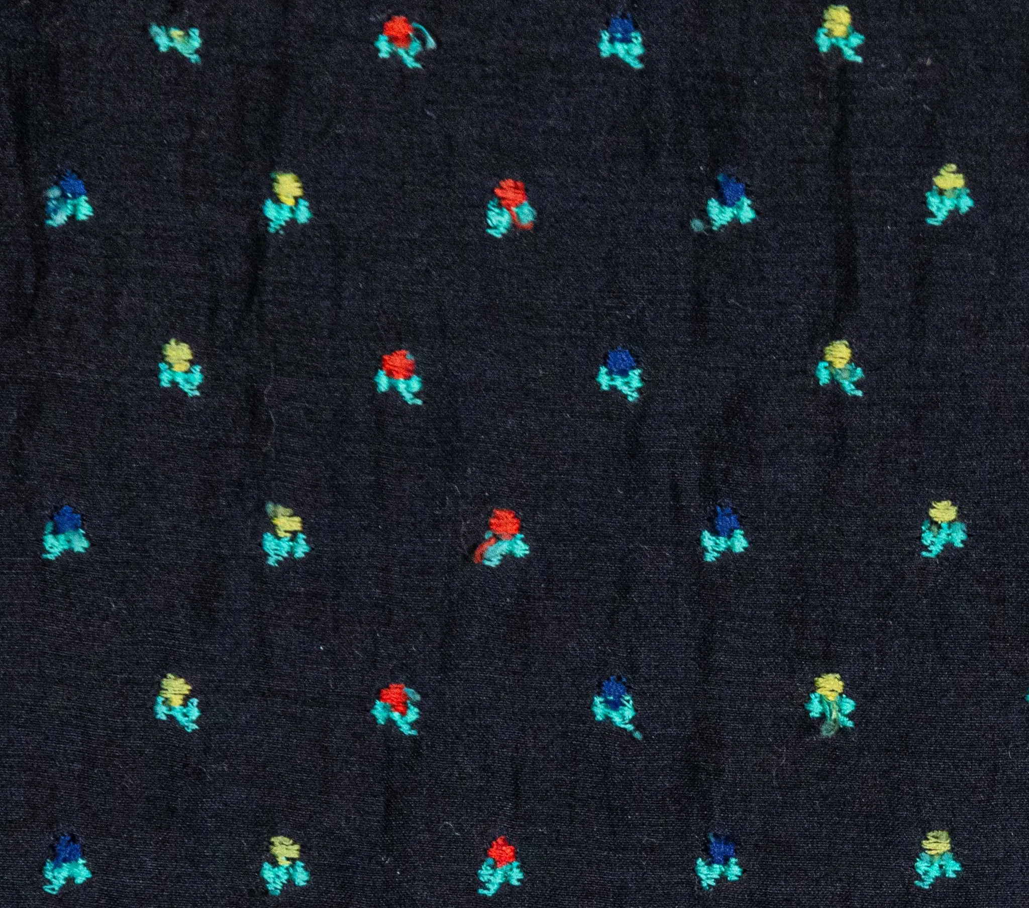 HMD -- PIROUETTE TOP -- BLACK W/ MULTI EMBROIDERY sold by Doen product image thumbnail 4