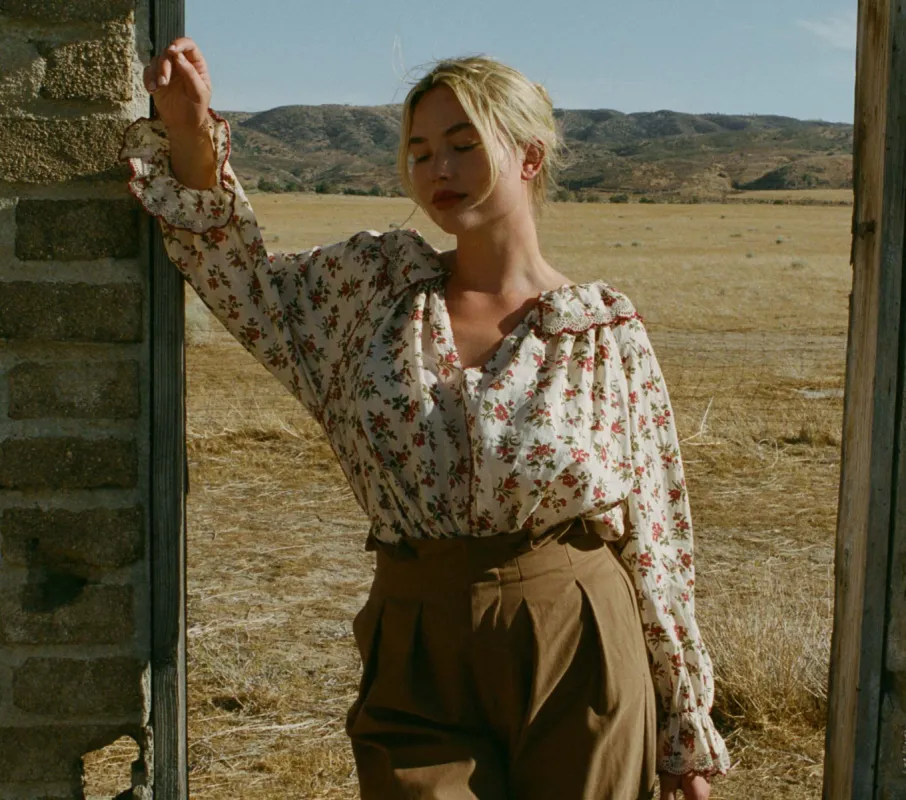 HMD -- ADETTE TOP -- WILDFLOWER WHISPER sold by Doen