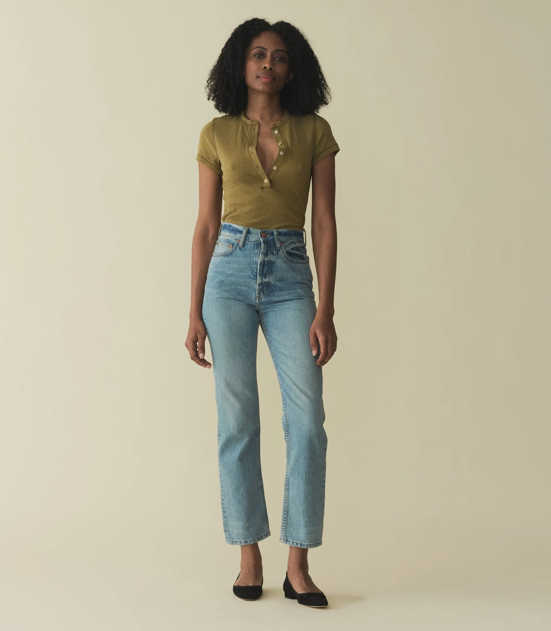 VIENNE SILK TEE -- VERBENA sold by Doen product image thumbnail 2