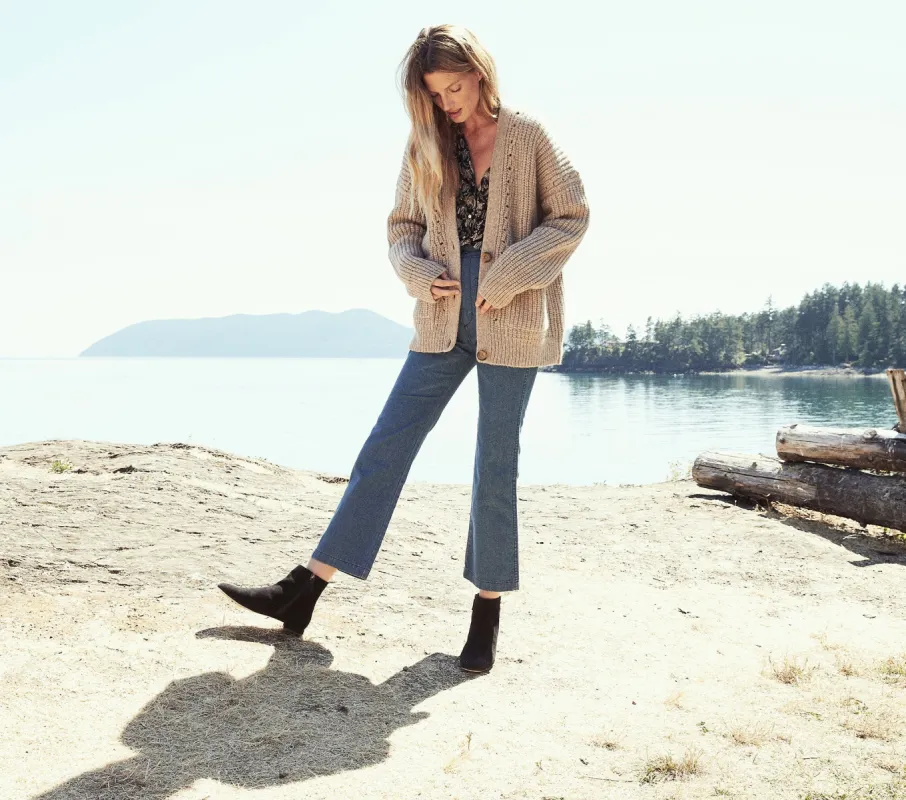 HMD -- ADELIA SWEATER -- DUNE sold by Doen