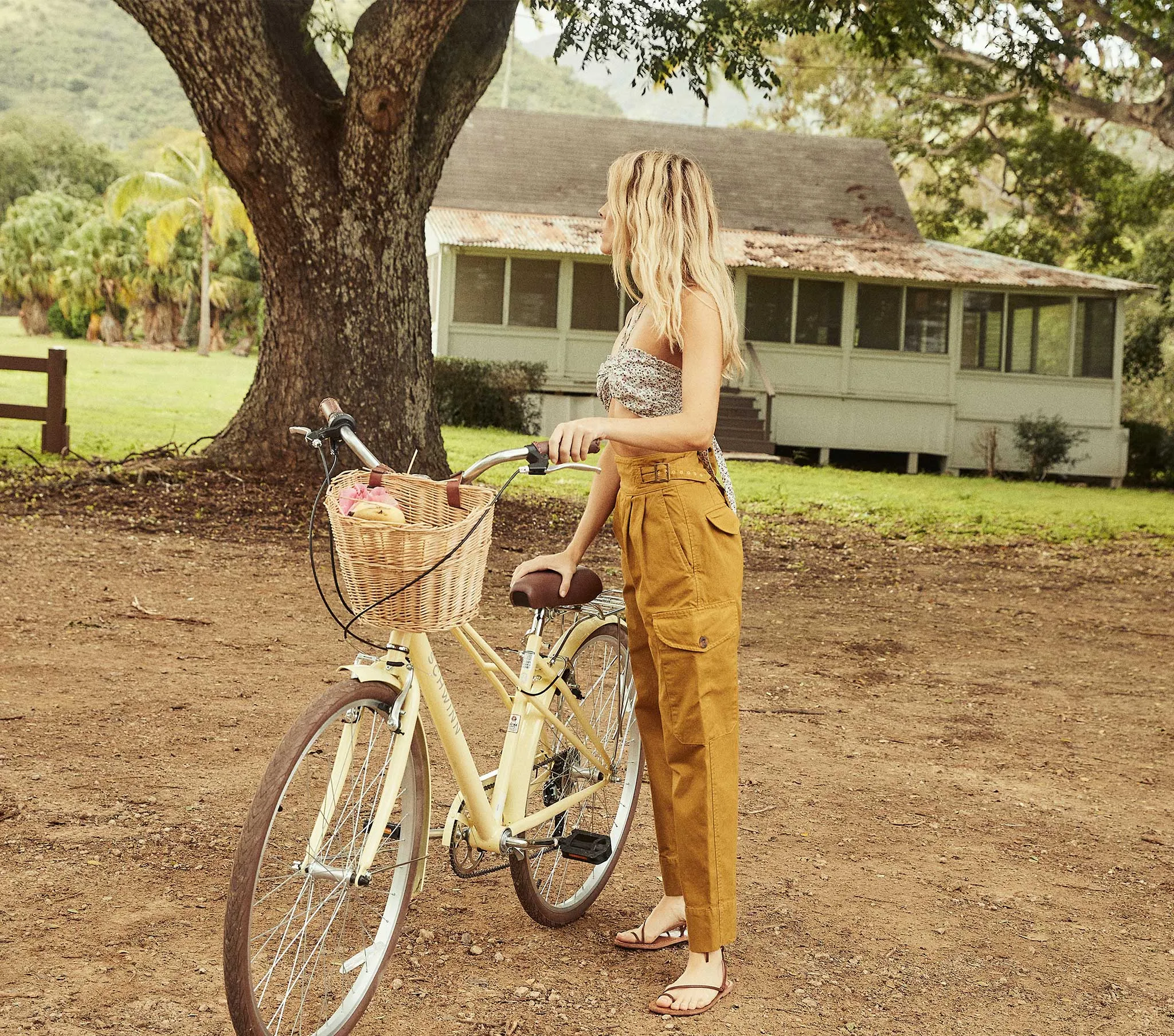 HMD -- BLEECKER PANT -- OAK sold by Doen product image thumbnail 4