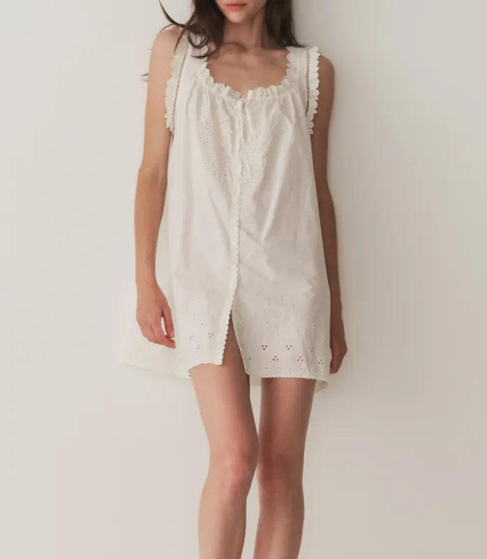 NESSIE DRESS -- SALT sold by Doen