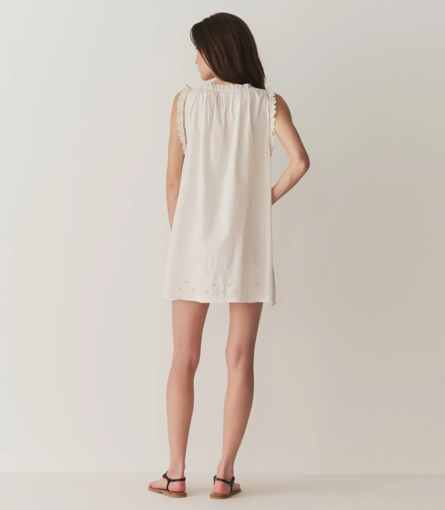 NESSIE DRESS -- SALT sold by Doen product image thumbnail 4