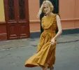 HMD -- SAVANNAH DRESS -- GOLDEN HOUR sold by Doen