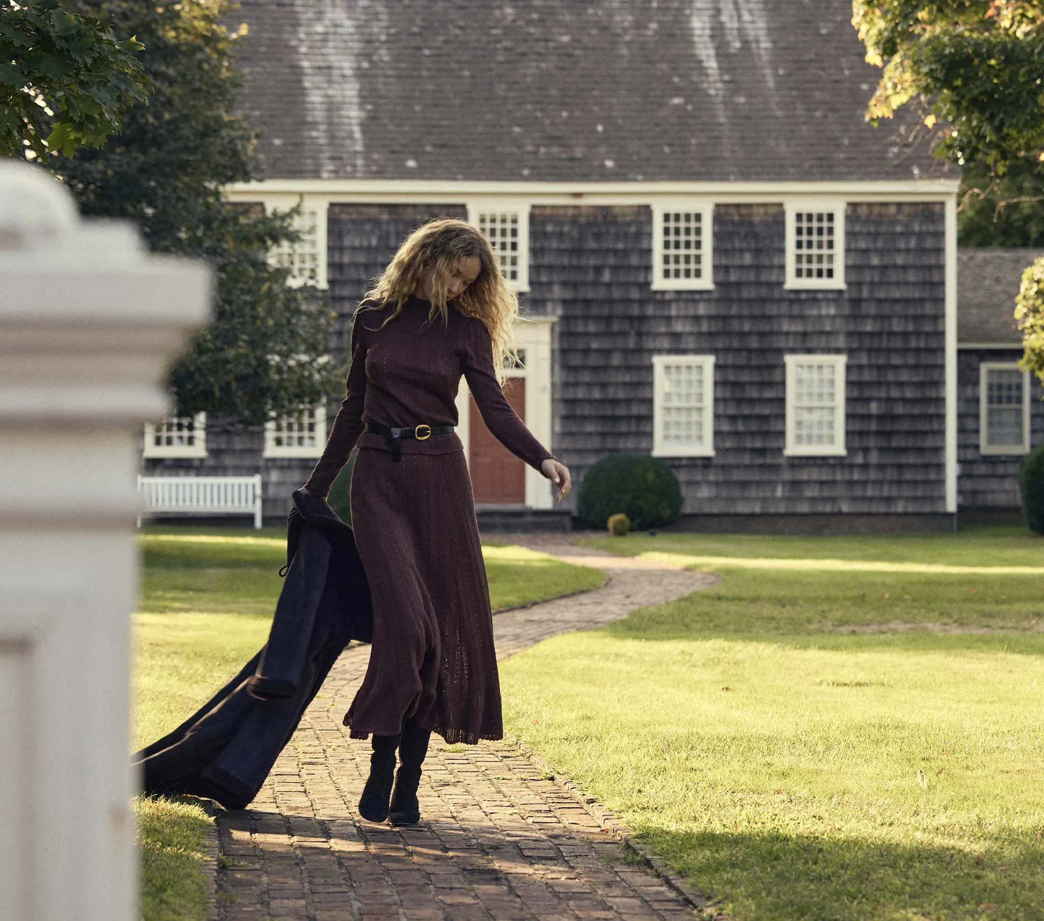 MINOU TURTLENECK -- ANTIQUE WALNUT sold by Doen product image thumbnail 2