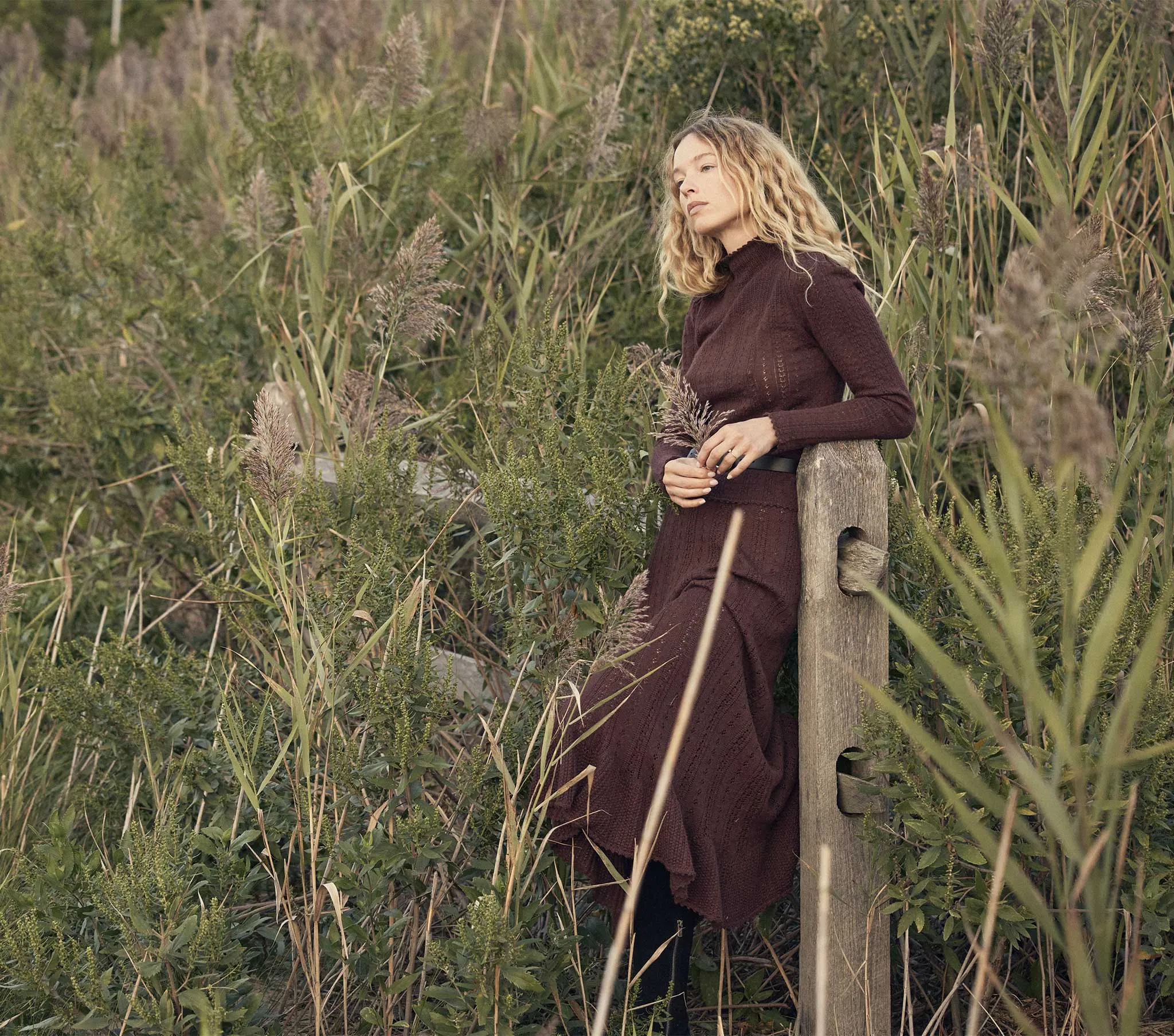 MINOU TURTLENECK -- ANTIQUE WALNUT sold by Doen product image thumbnail 4