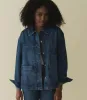 GAELLE JACKET -- BLEU D'HIER WASH sold by Doen