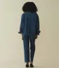 GAELLE JACKET -- BLEU D'HIER WASH sold by Doen