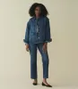 GAELLE JACKET -- BLEU D'HIER WASH sold by Doen