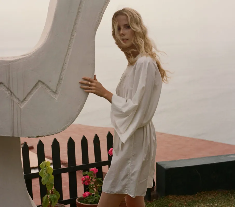 HMD -- CALDER DRESS -- SALT sold by Doen