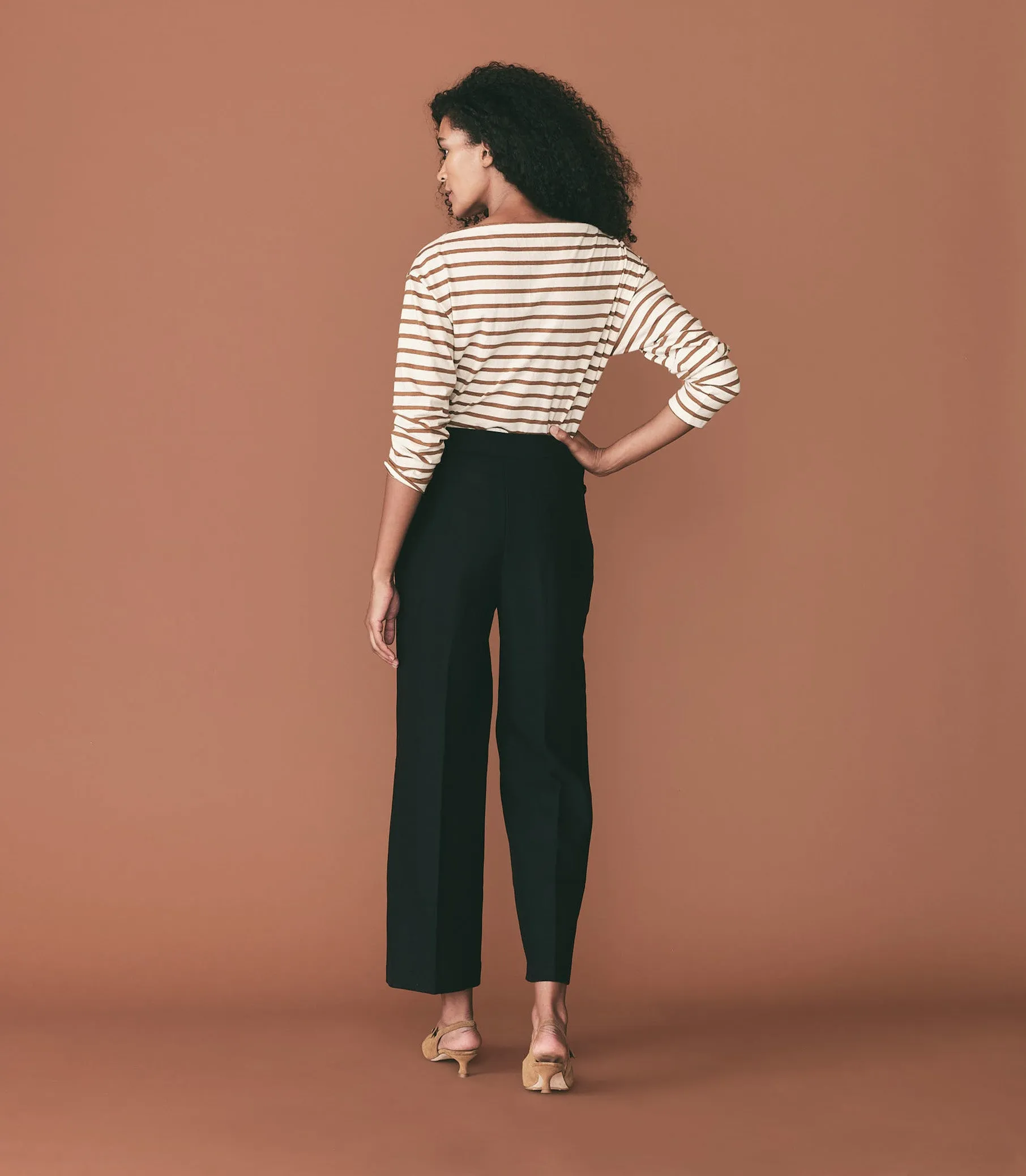 IRENE TEE -- TERRE NEWPORT STRIPE sold by Doen product image thumbnail 3