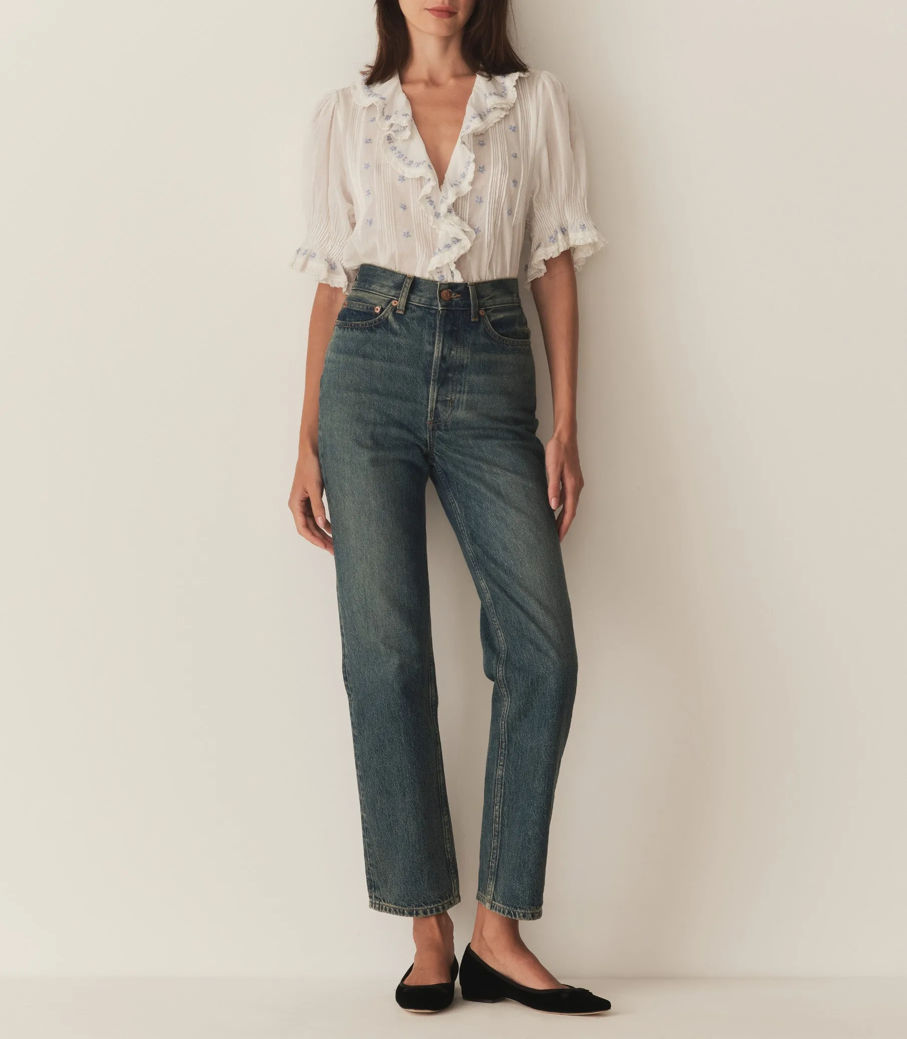 HETTIE TOP -- SALT sold by Doen product image thumbnail 3