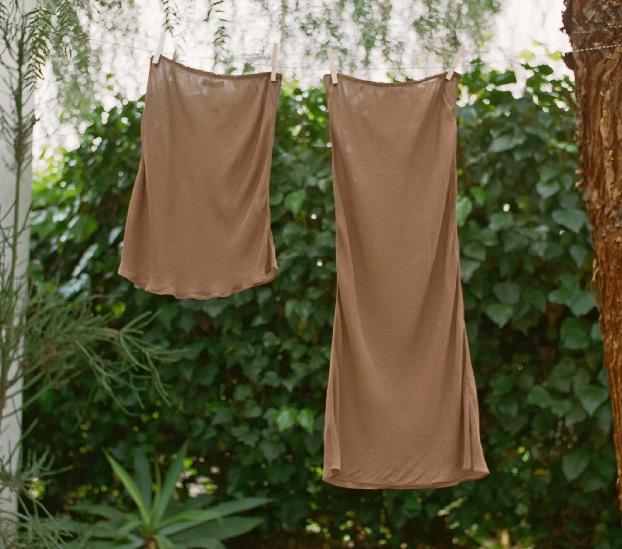 LONG SKIRT SLIP -- CAROB sold by Doen product image thumbnail 3
