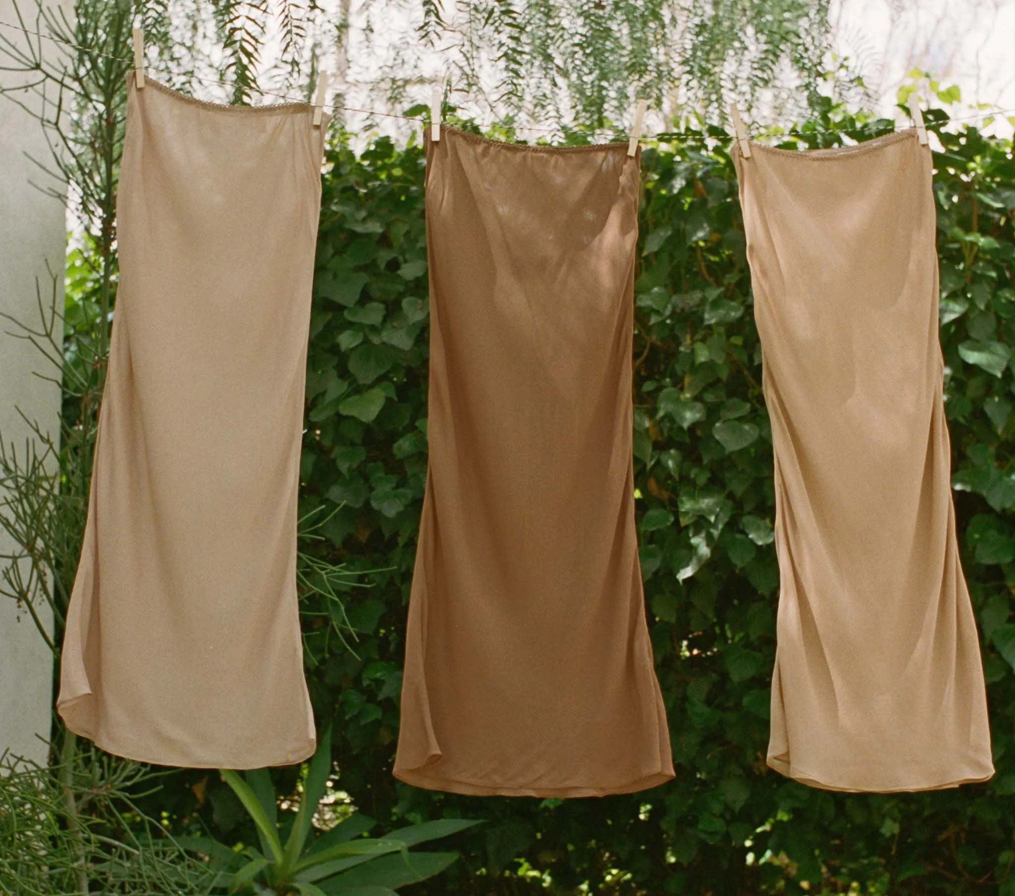LONG SKIRT SLIP -- CAROB sold by Doen product image thumbnail 2