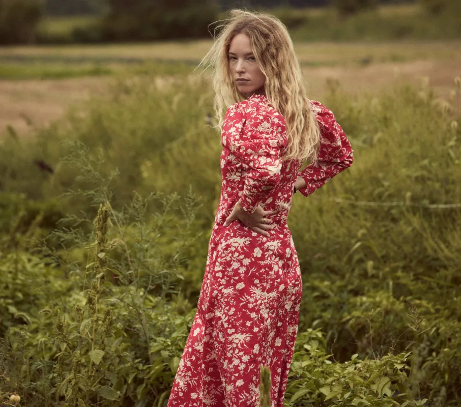 HMD -- CLARENCE DRESS -- OAK BLUFFS FLORAL sold by Doen