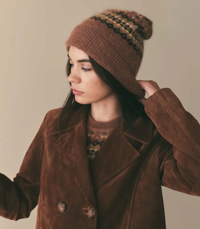 HMD -- MILO BEANIE -- GALWAY FAIR ISLE made by Doen