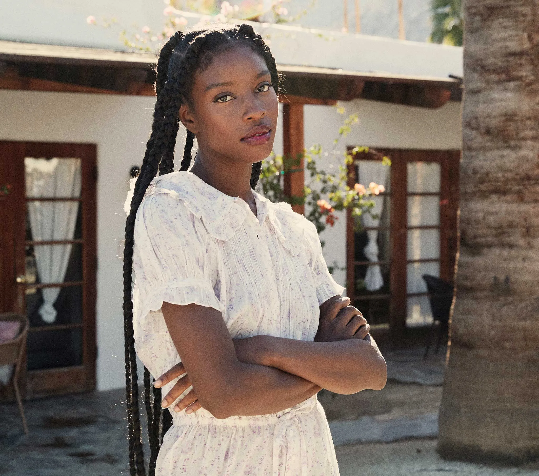 HMD -- NENA TOP -- CHATEAU FLEUR PAISLEY sold by Doen