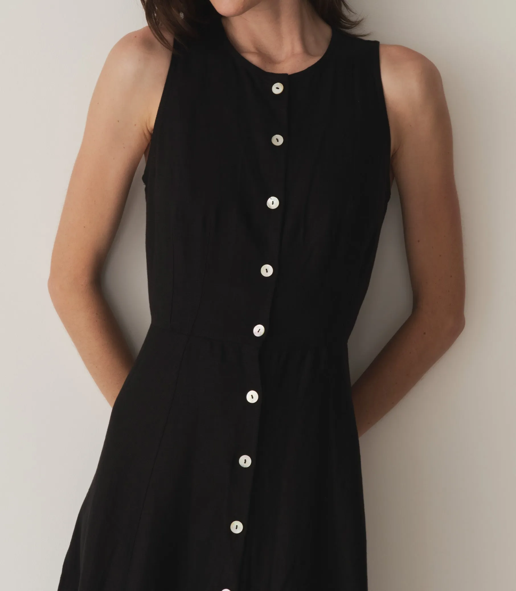 BRYONY DRESS -- BLACK sold by Doen product image thumbnail 5