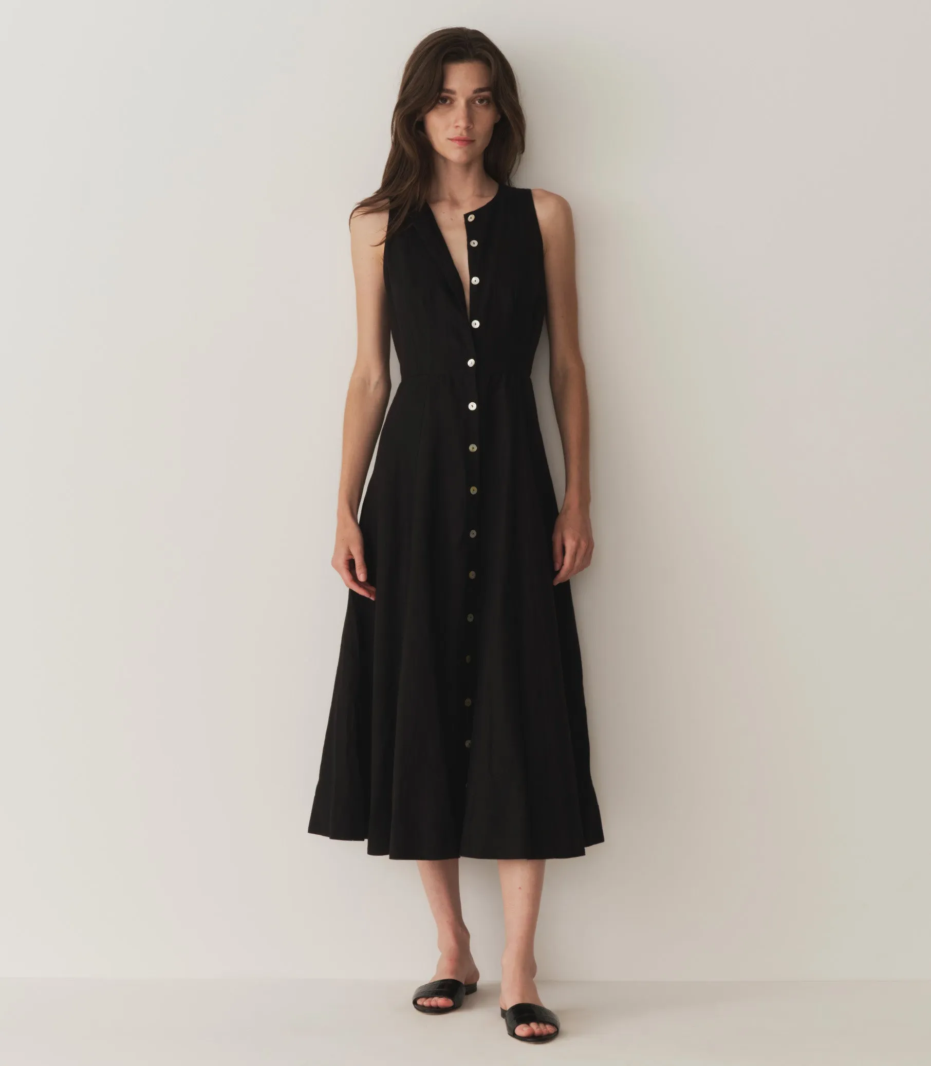 BRYONY DRESS -- BLACK sold by Doen product image thumbnail 3