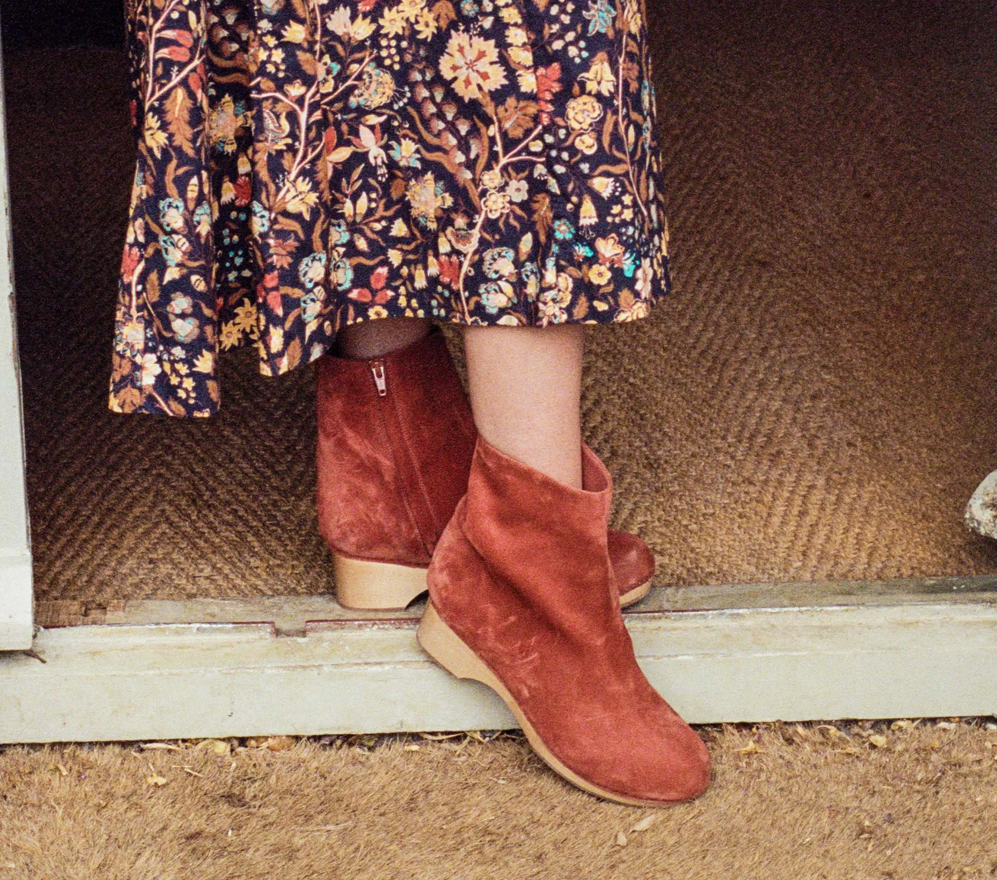 WHITBY BOOT -- SADDLE SUEDE sold by Doen product image thumbnail 4