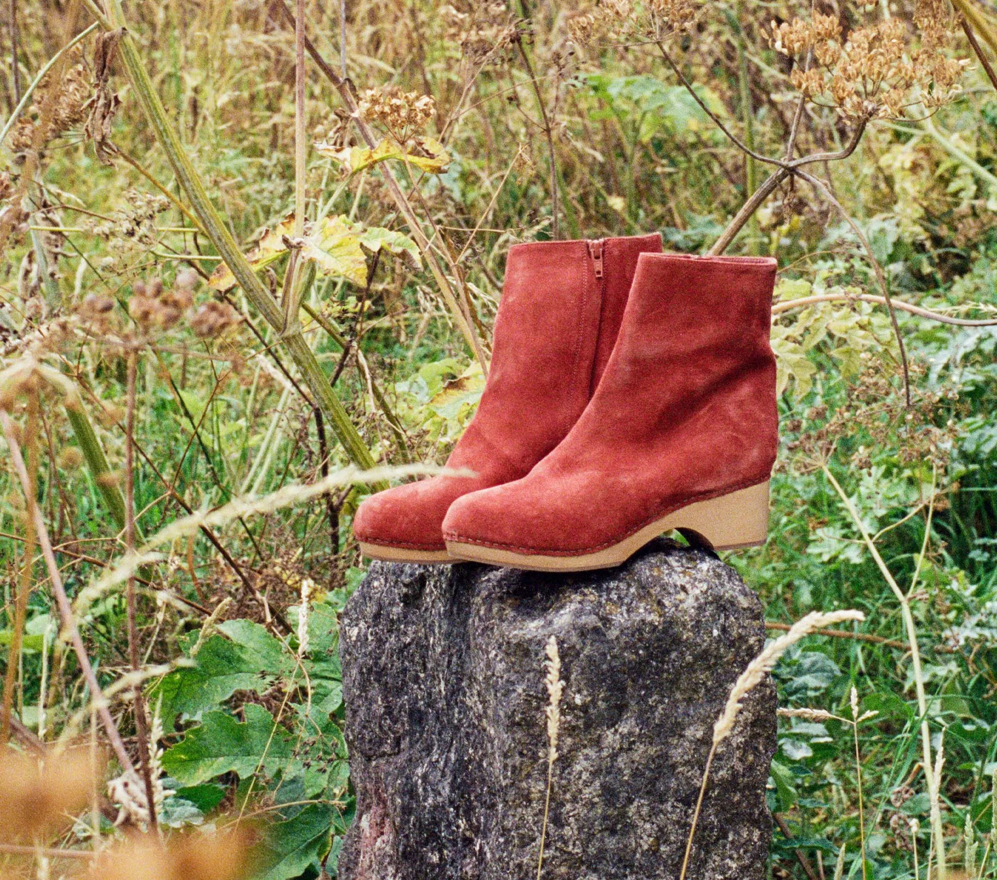 WHITBY BOOT -- SADDLE SUEDE sold by Doen