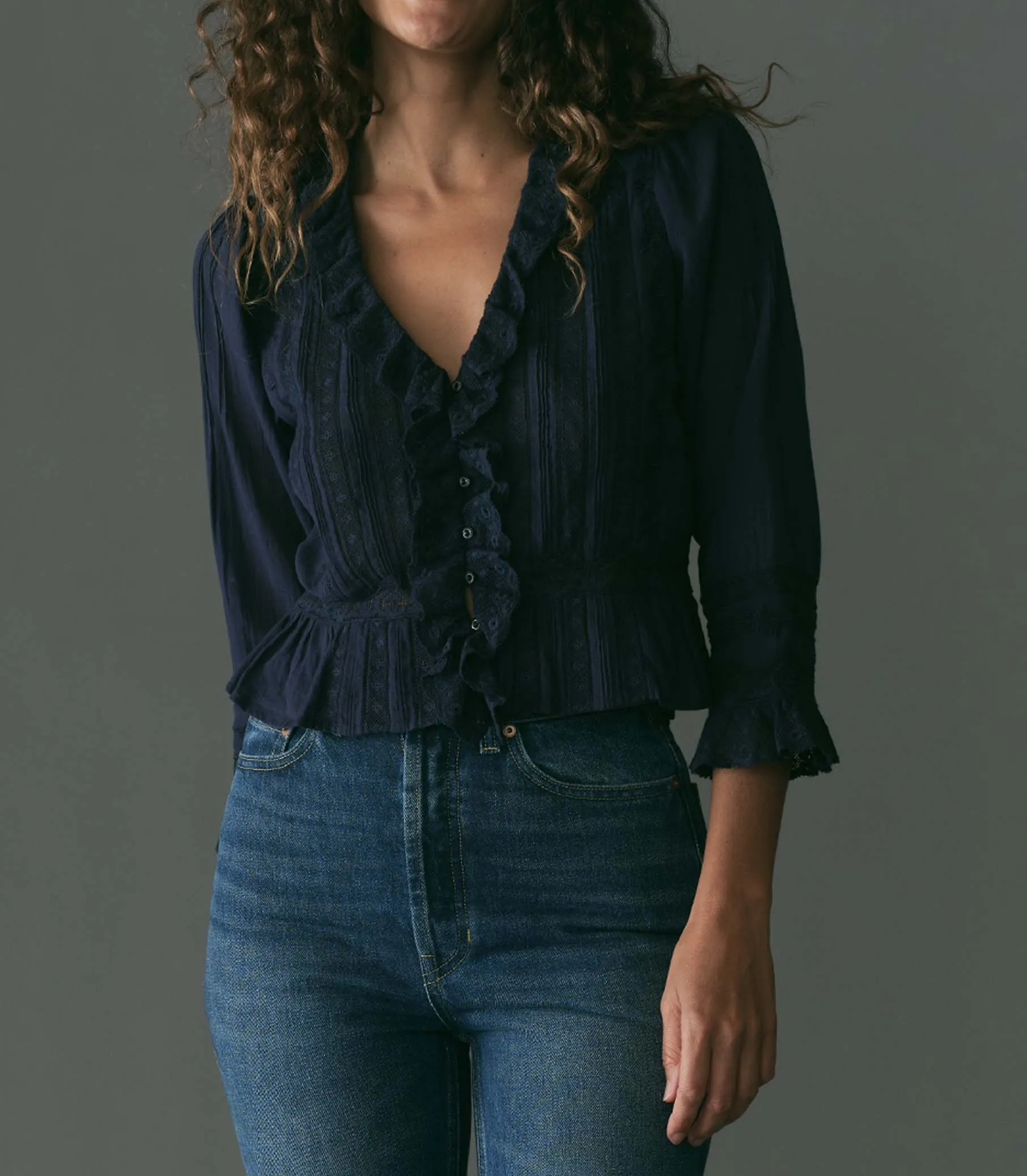 ELDORIS TOP -- ADRIATIC sold by Doen