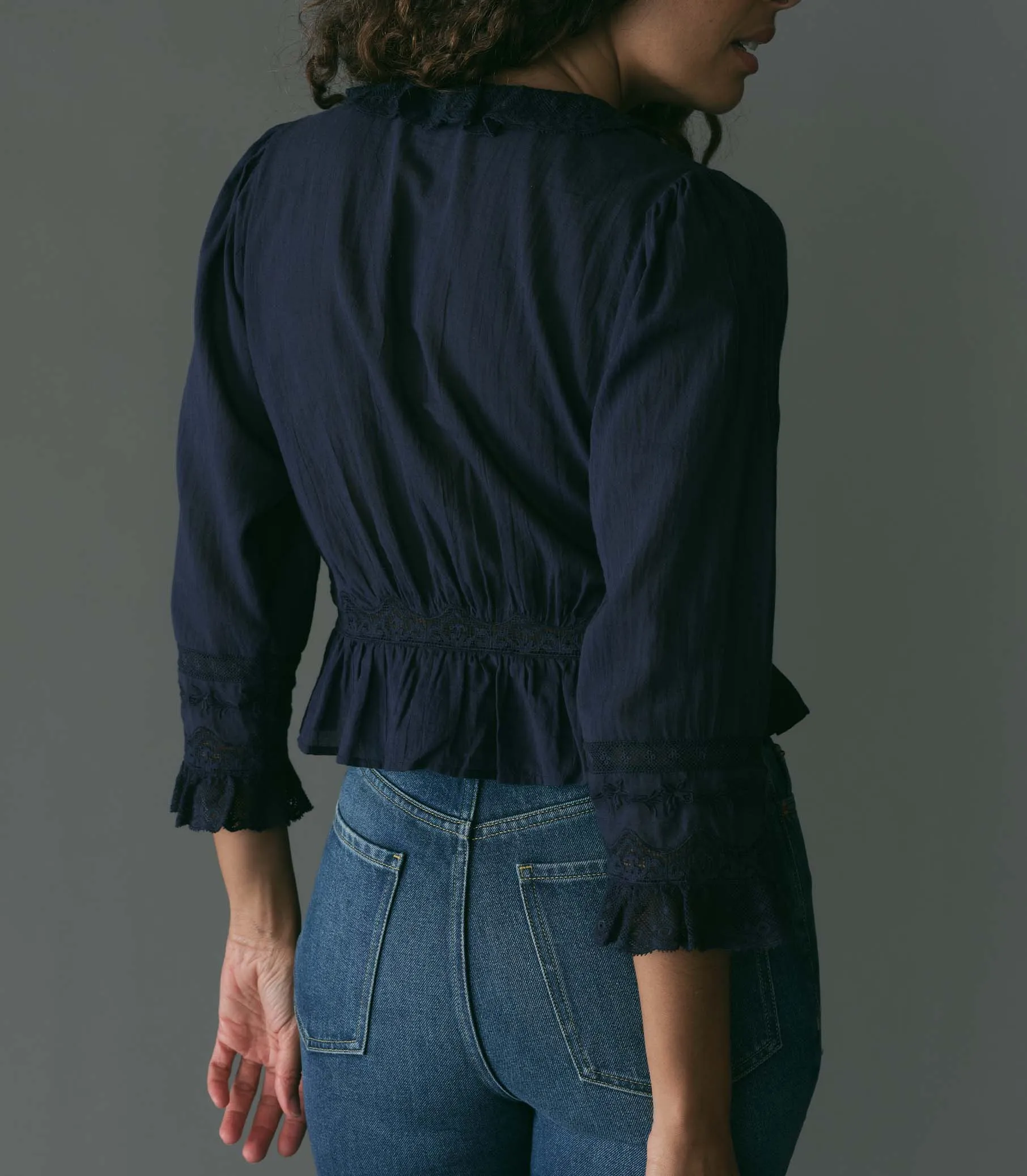 ELDORIS TOP -- ADRIATIC sold by Doen product image thumbnail 2