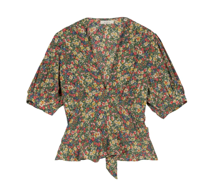 HMD -- YANA TOP -- GREEN VALLEY FLORAL sold by Doen