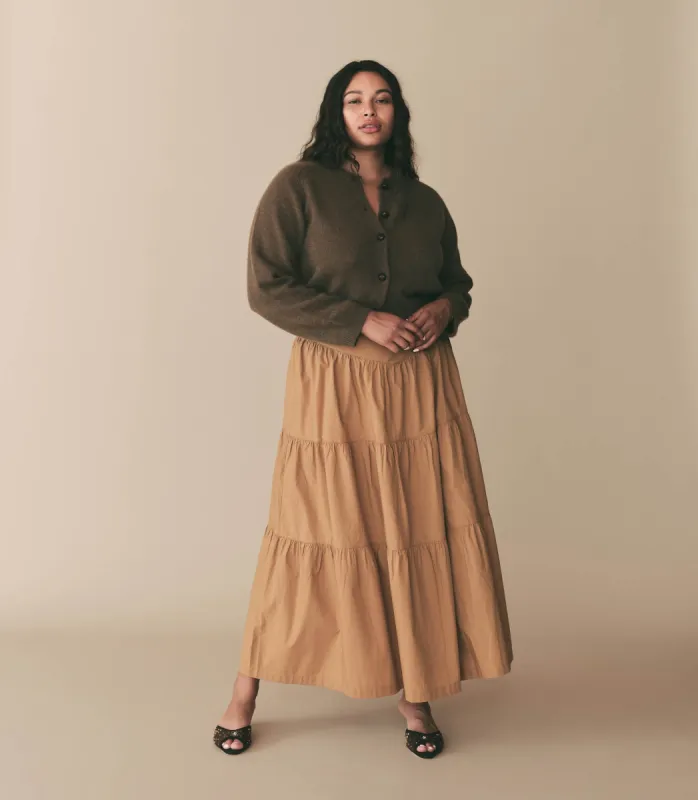 SANREMO SKIRT -- CORIANDER sold by Doen
