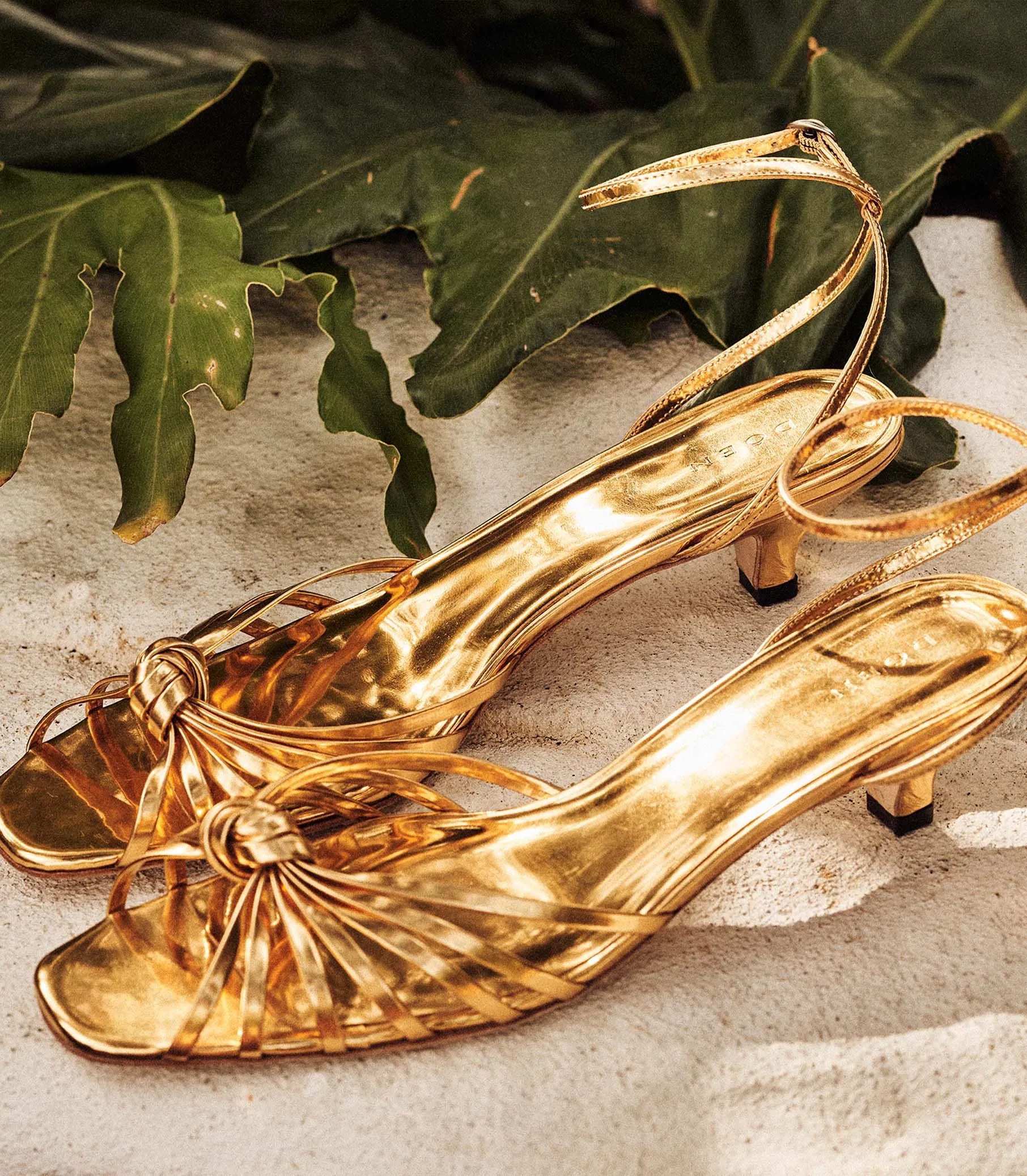 HEPBURN HEEL -- GOLD sold by Doen product image thumbnail 3