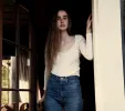 HMD -- ROMY TEE -- IVORY sold by Doen