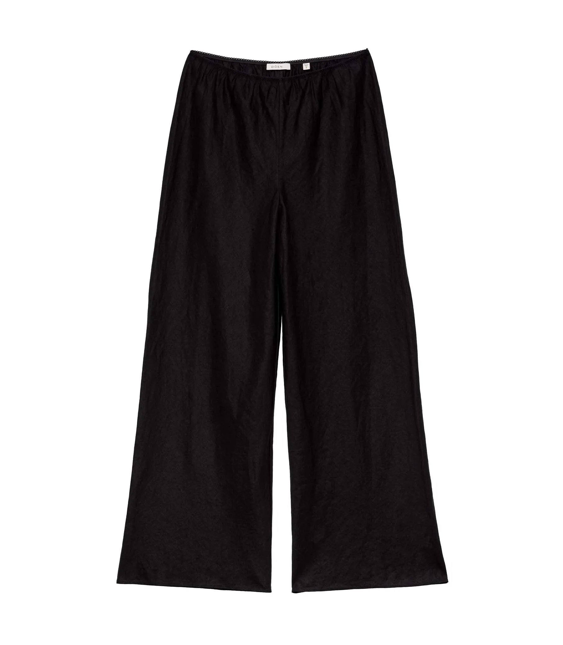 LAVON LINEN PANT -- BLACK sold by Doen product image thumbnail 4