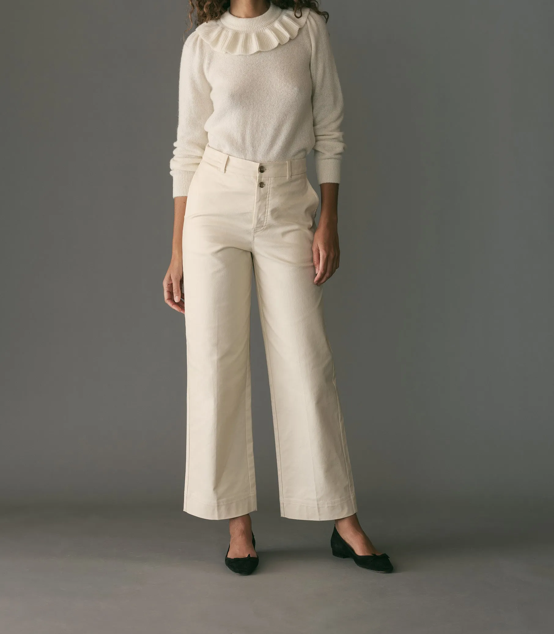 SOLENE PANT -- MAGNOLIA sold by Doen product image thumbnail 4