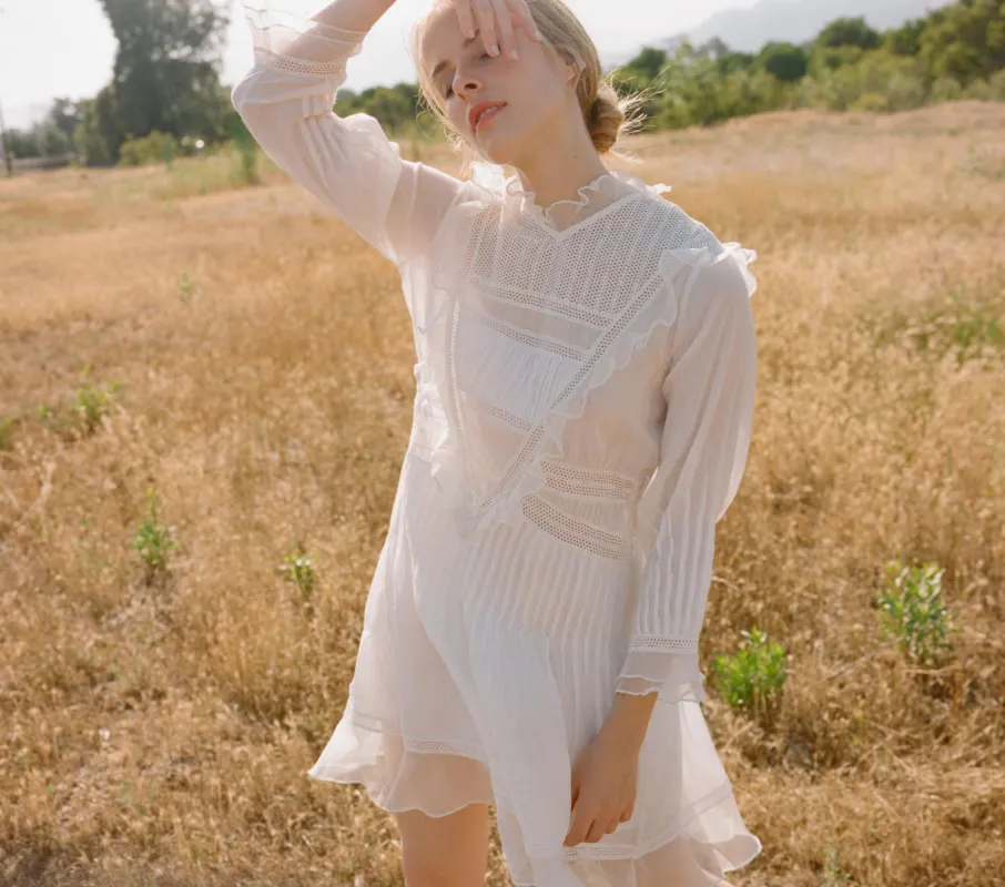 HMD -- PAIX DRESS -- SALT sold by Doen