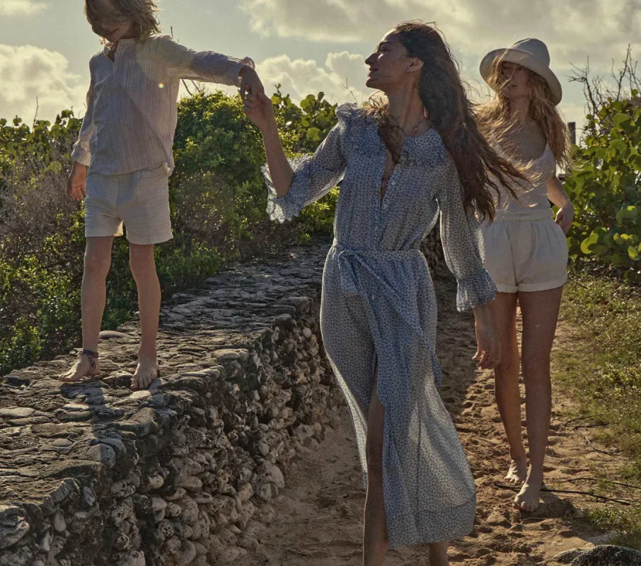 HMD -- HELENA DRESS -- BLUEBELL HILLSIDE BLOOM sold by Doen