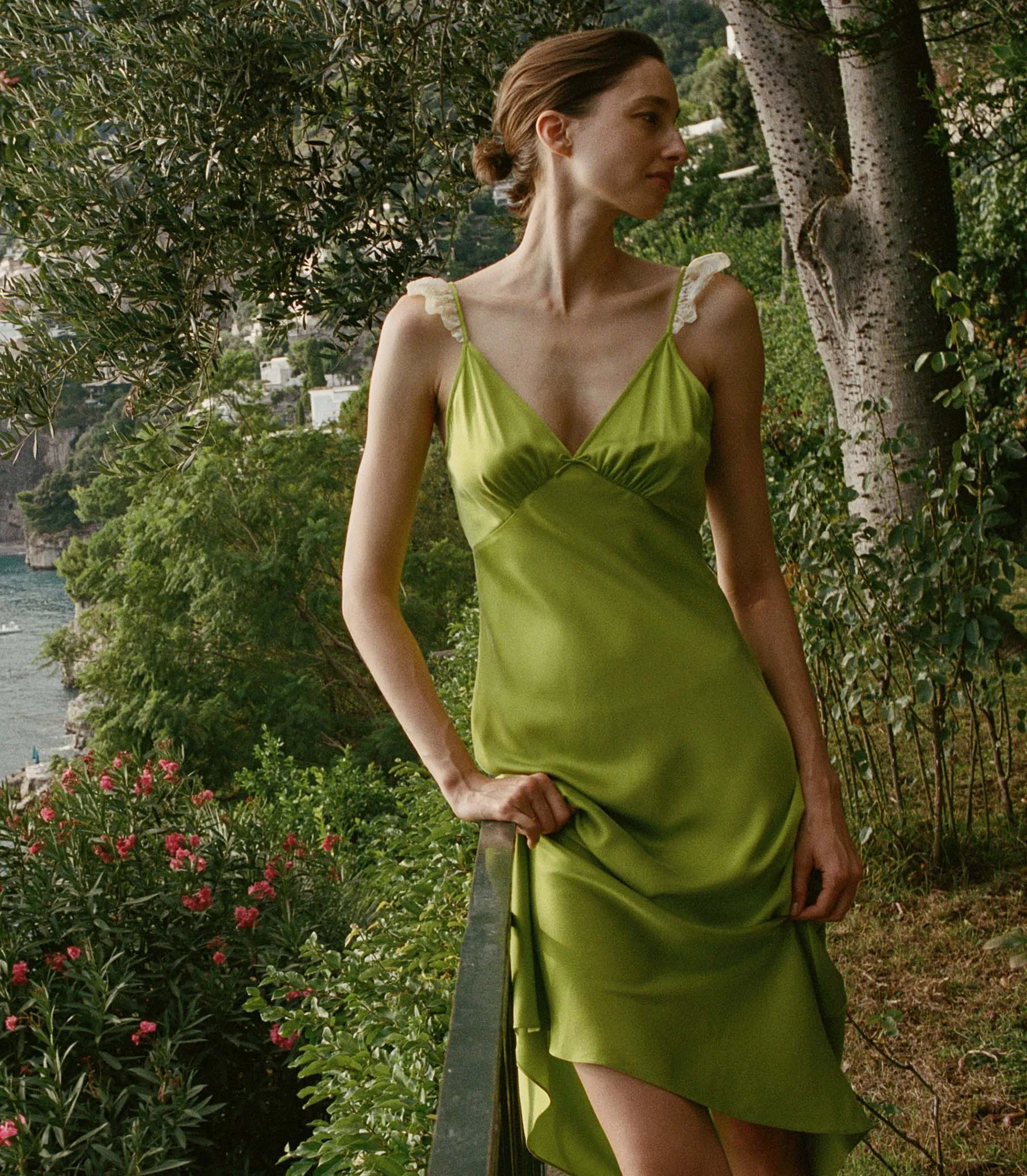 CLAIRE DRESS -- CHARTREUSE sold by Doen product image thumbnail 5