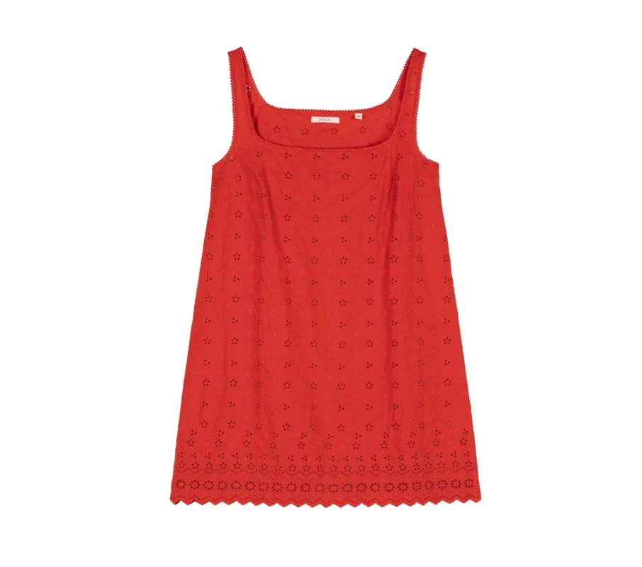 HMD -- CARINA DRESS -- SCARLET sold by Doen