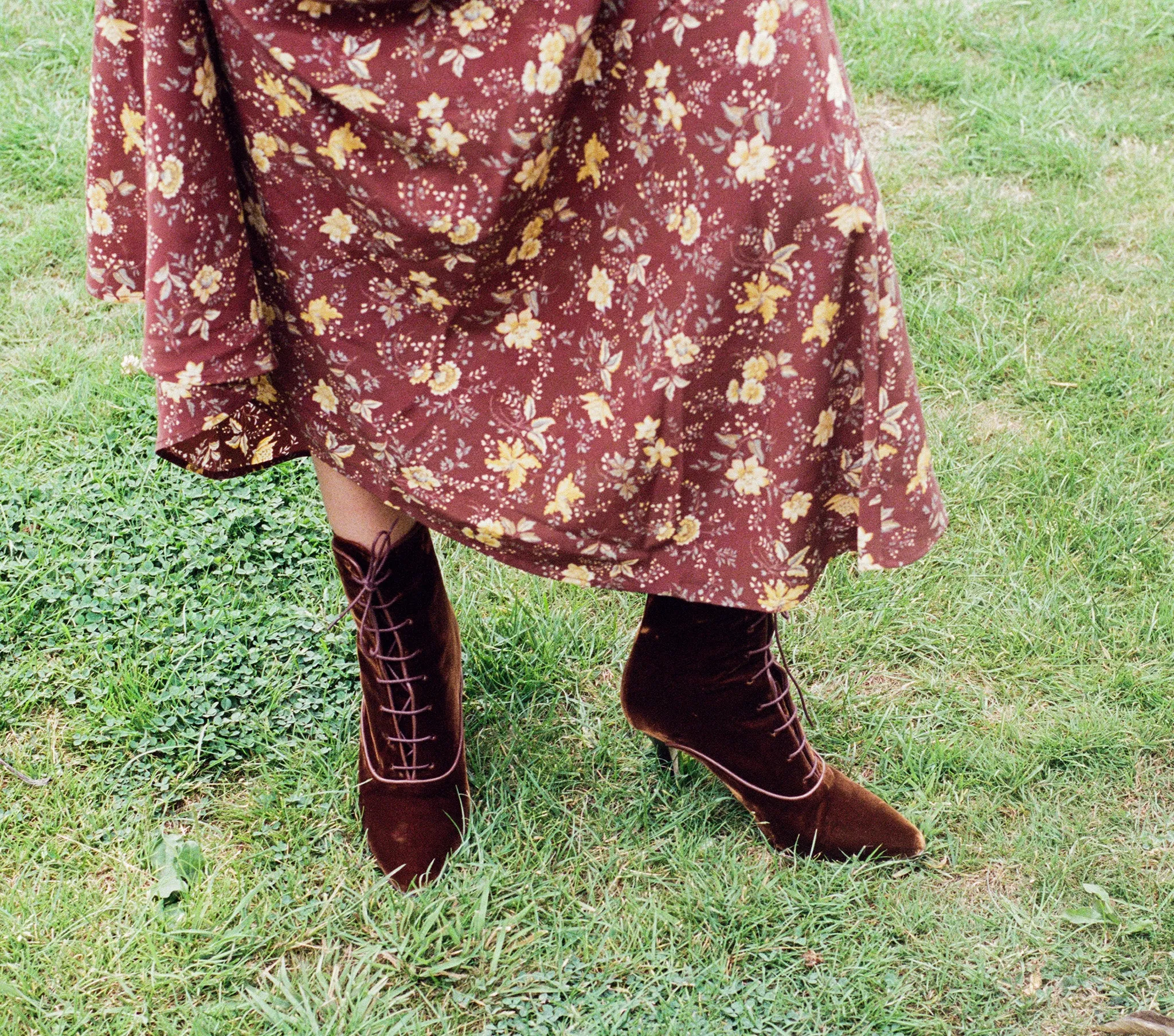 DASHA BOOT -- HICKORY VELVET sold by Doen product image thumbnail 2