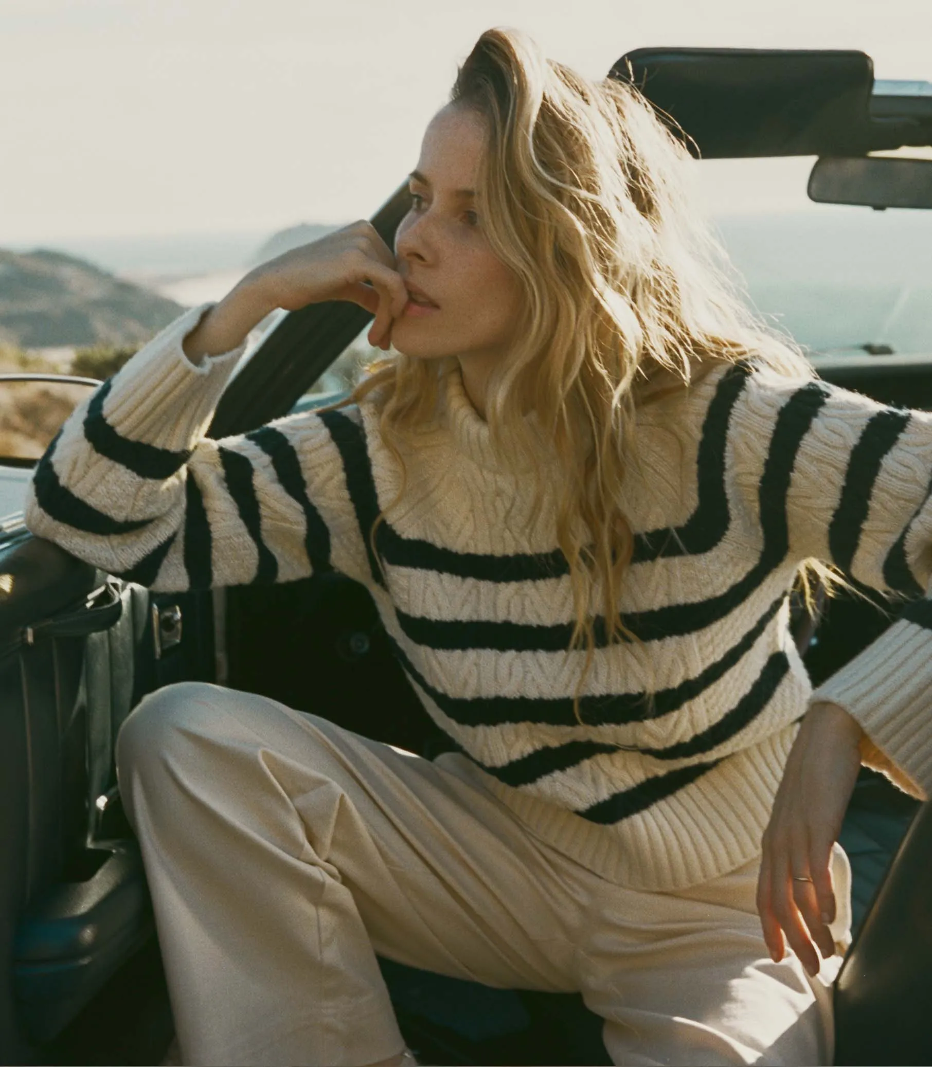 KAVALA SWEATER -- CALAIS STRIPE sold by Doen product image thumbnail 4